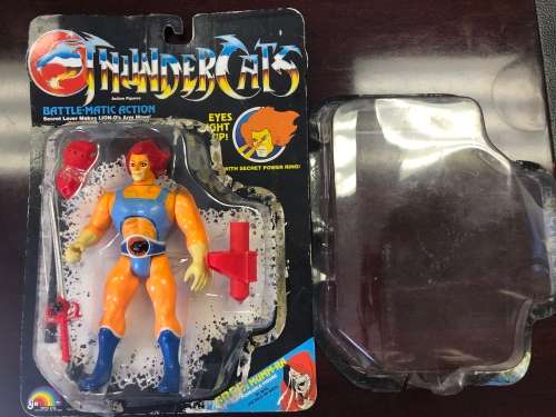LOW START!!! 1986 LION-O Thundercats (Complete with Card)